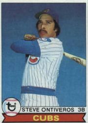 1979 Topps Baseball Cards      299     Steve Ontiveros